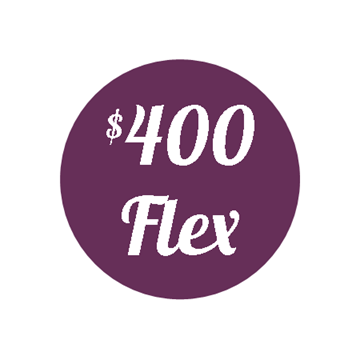 Plan I - $400 Flex Plan