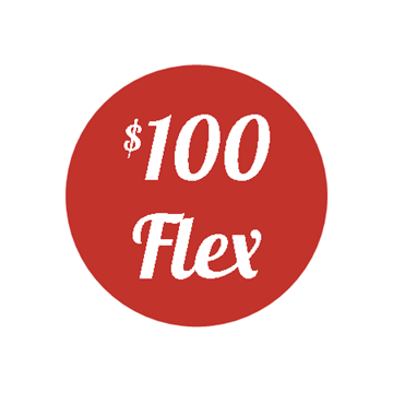 Plan F - $100 Flex Plan